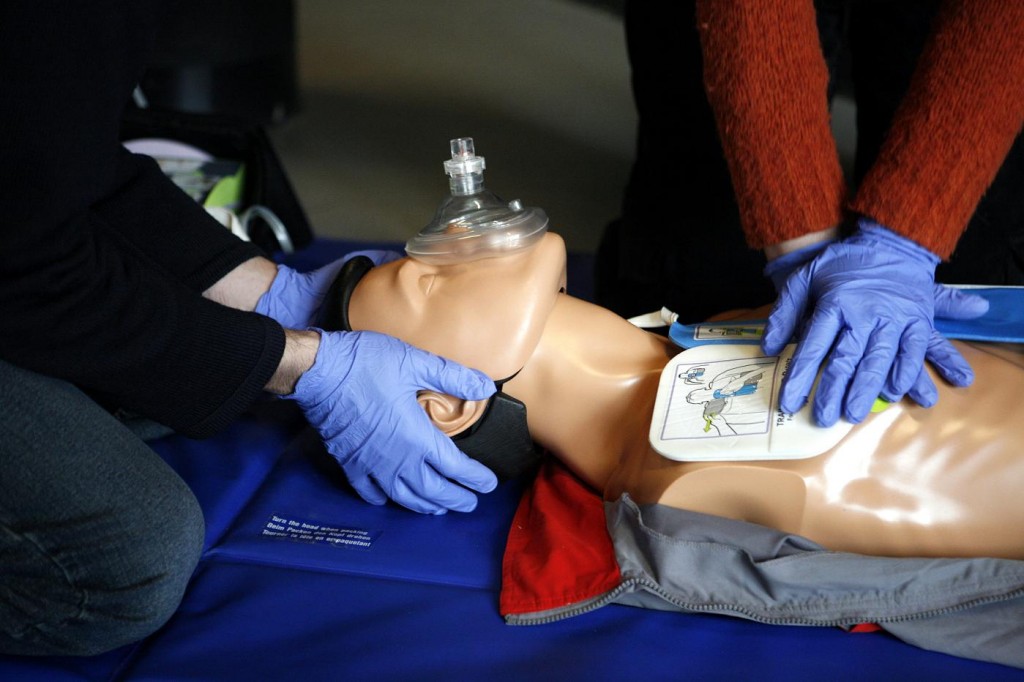 CPR Training and Mannequin
