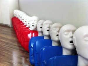 Red Deer First Aid CPR Mannequins for Training